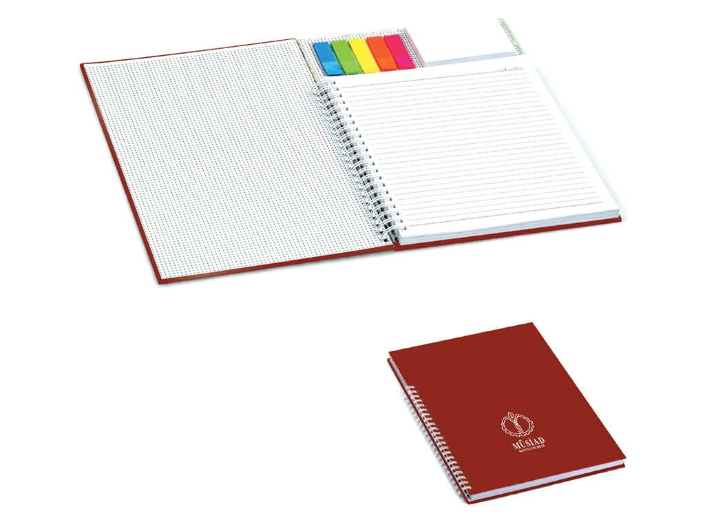 Kuşe Sıvama Kapak Defter